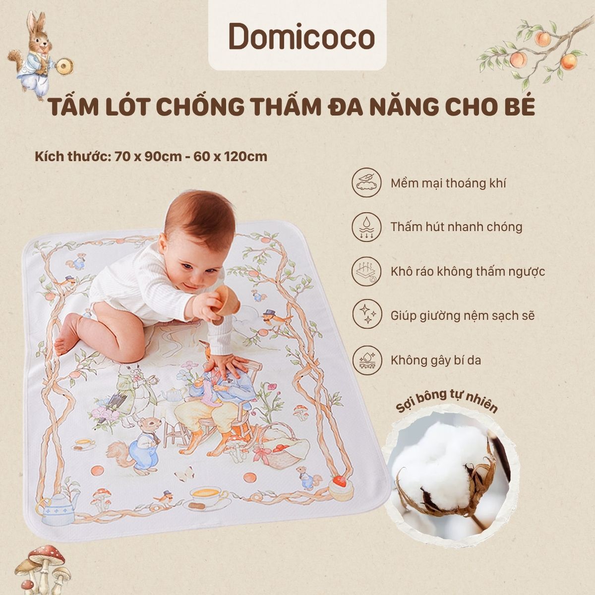 tấm lót chống thấm domicoco