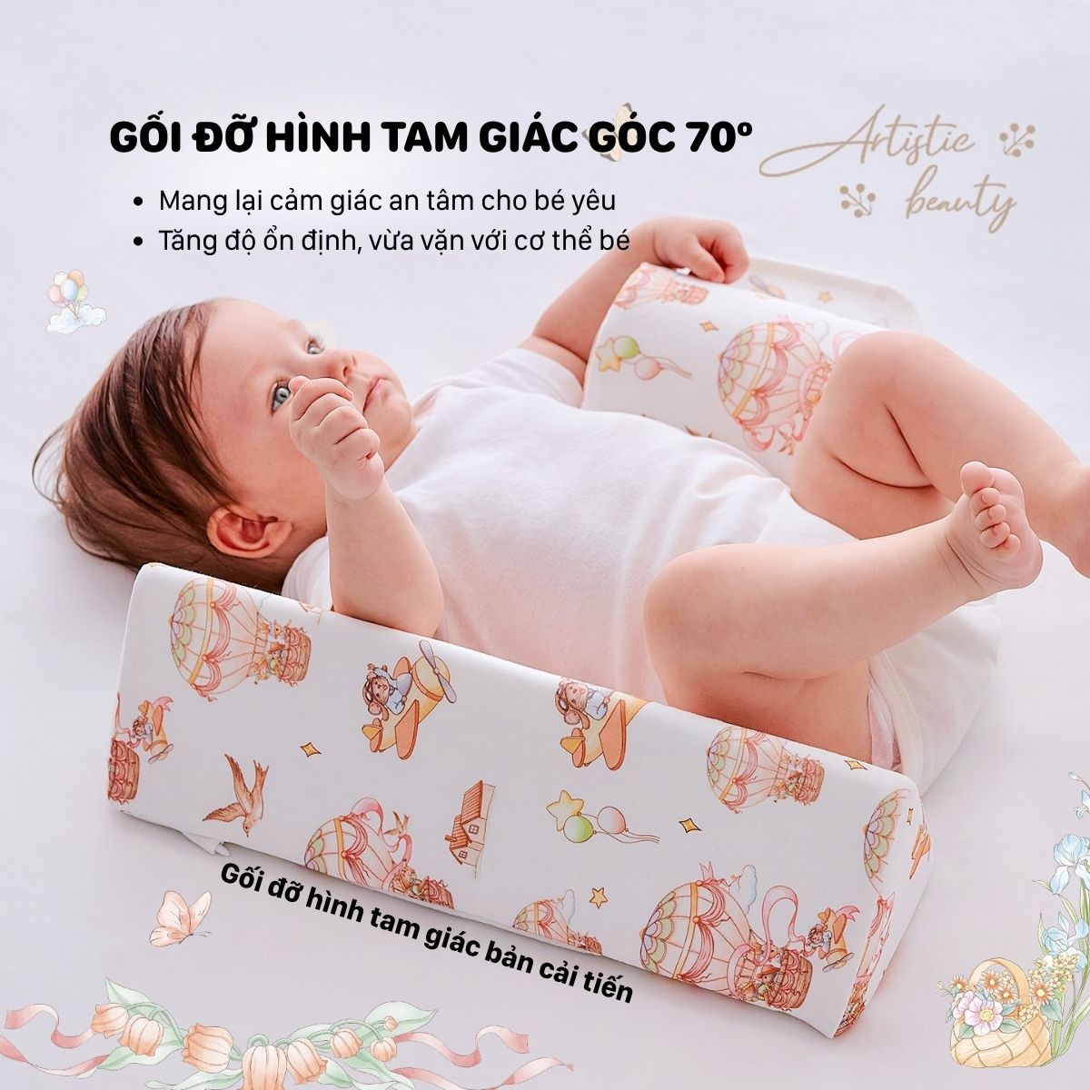 gối ngủ nghiêng domicoco