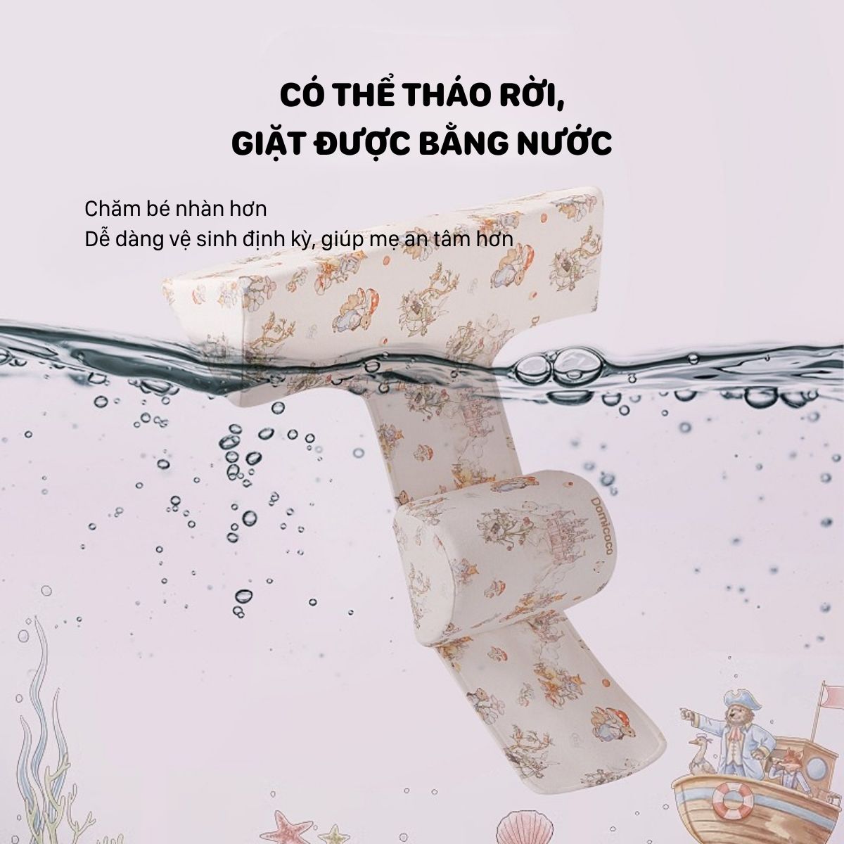 gối ngủ nghiêng domicoco