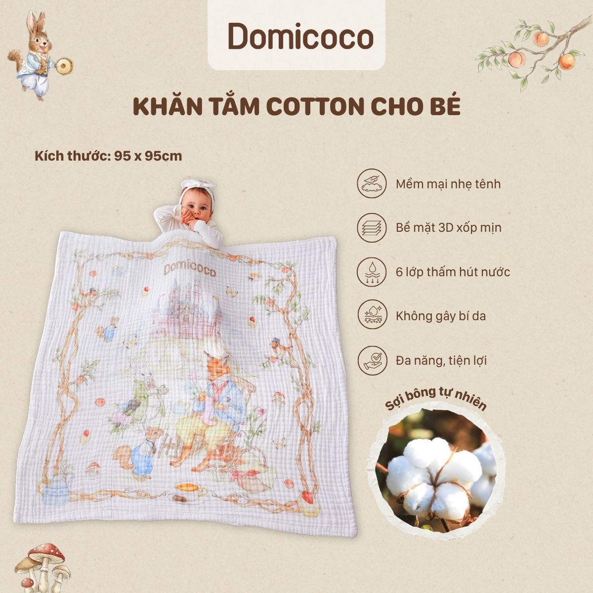 khăn tắm cotton
